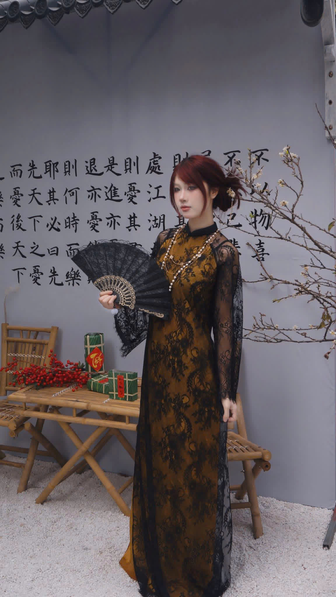 Áo dài cách tân cao cấp
