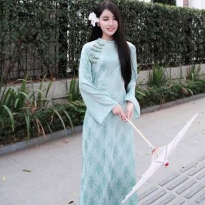 bo-ao-dai-gam-tho-co-don-bong-cao-cap
