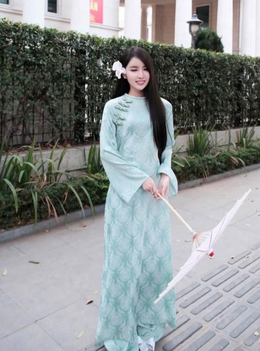 bo-ao-dai-gam-tho-co-don-bong-cao-cap