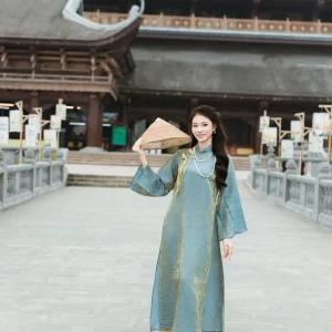 Áo dài dáng xuông